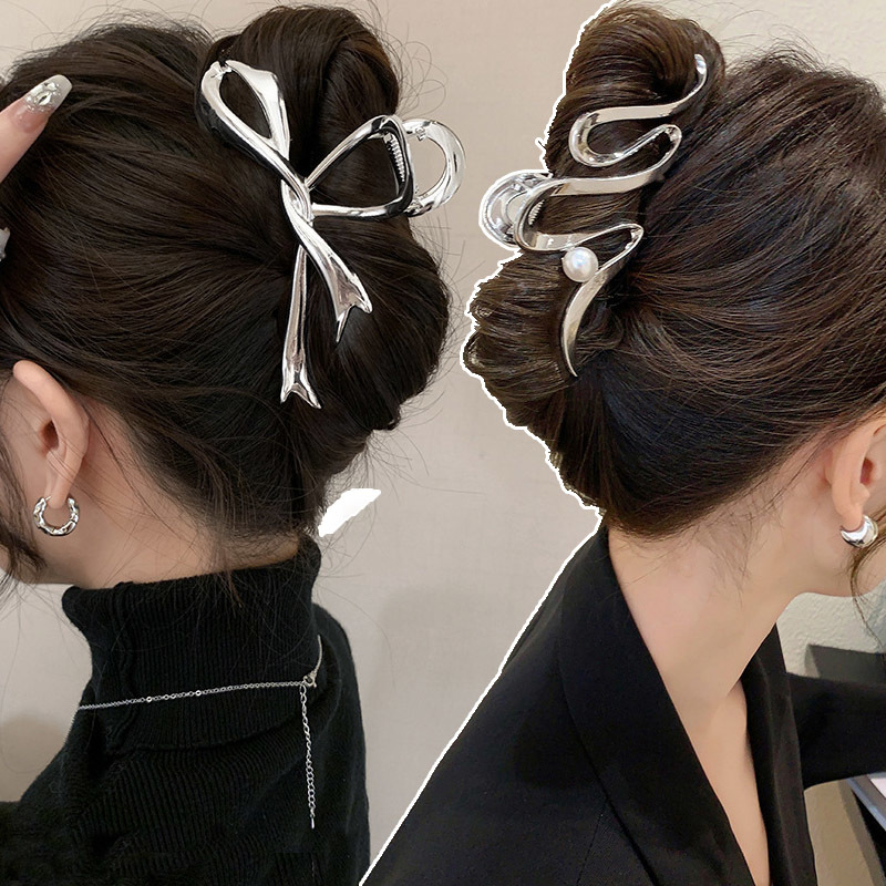 Women'S Fashion Korea - 2026 Vintage Geometric Hair Clip Barrette