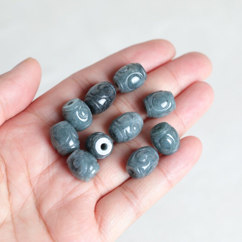 5PC Natural Blue Water Jade Ri - Women'S Fashion Jewellery 评论和价格