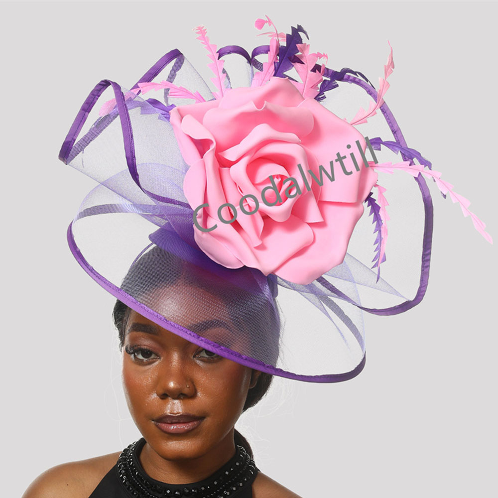 Big Derby Fascinator Hat Women - Women'S Fashion Kentucky Derby 评论和价格