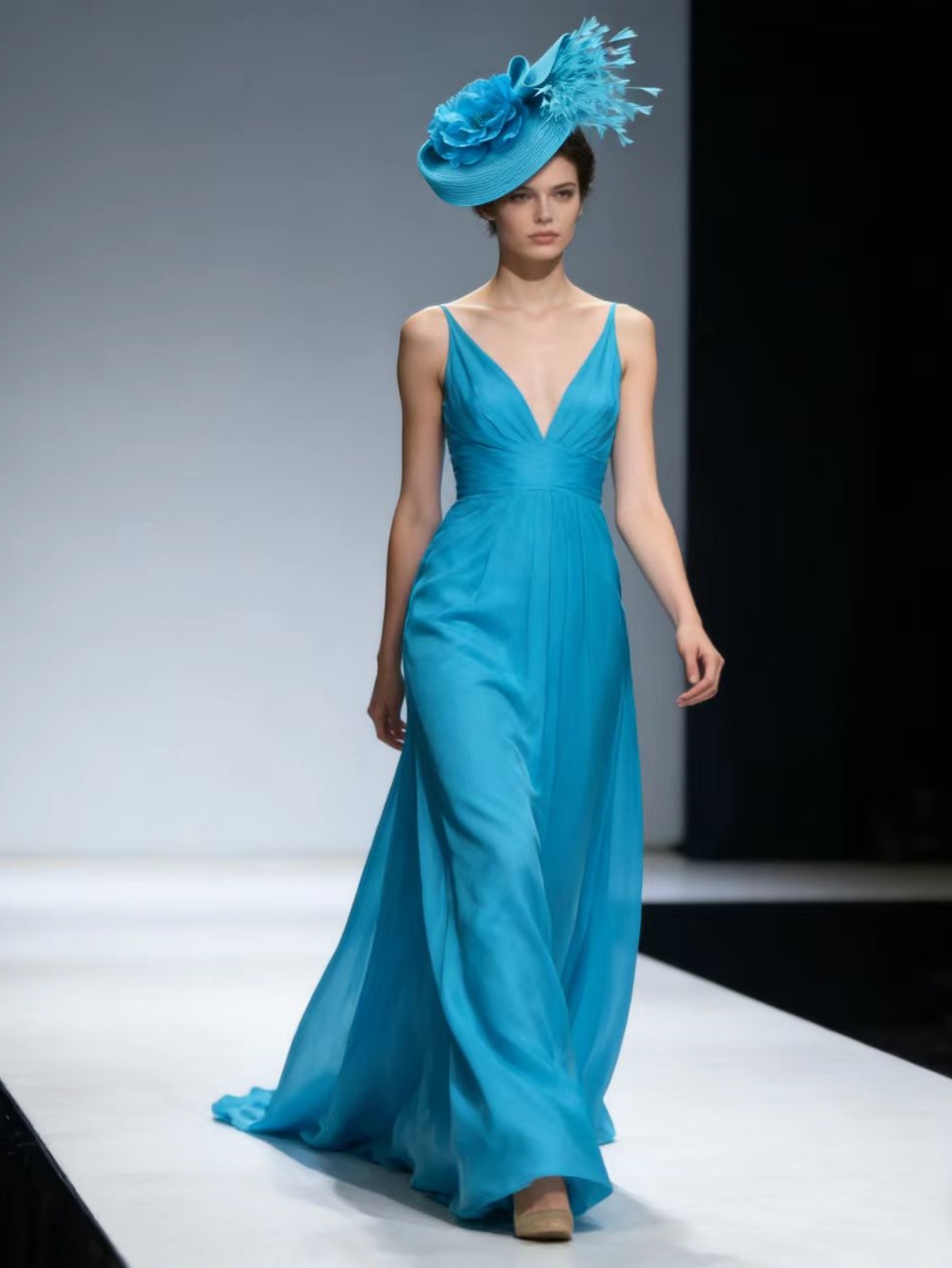 2026Exaggerated Straw Feather  - Women'S Fashion Kentucky Derby 评论和价格