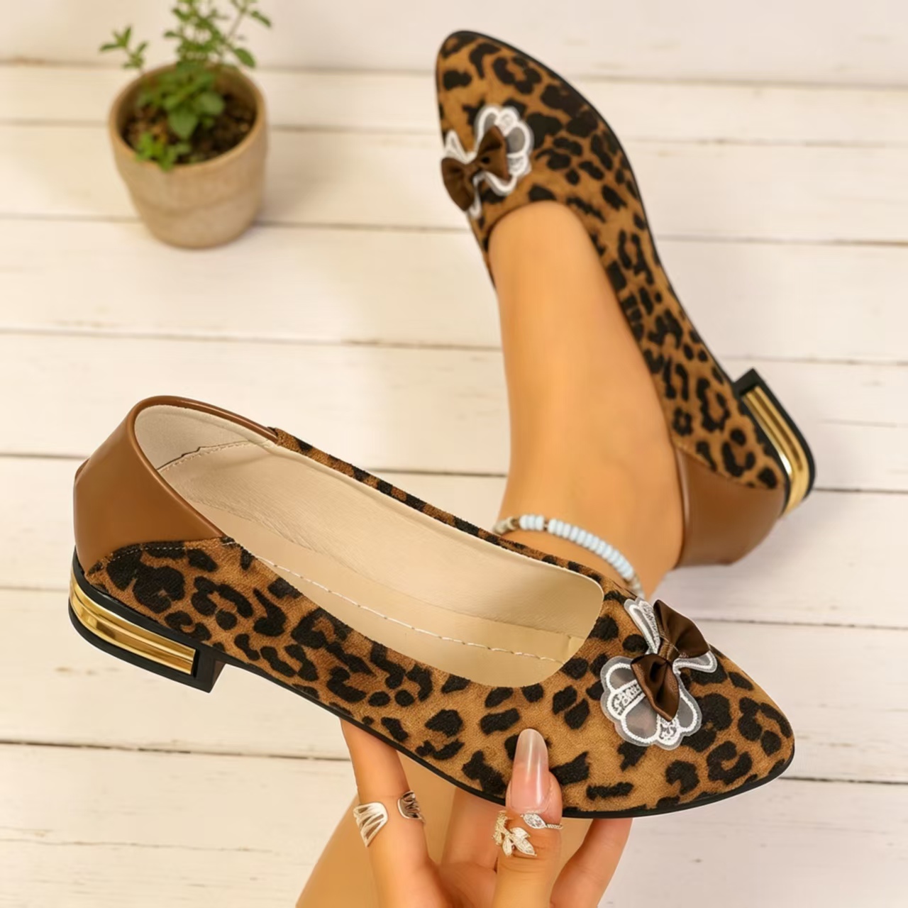 Autumn Fashion Pointed Toe Low - Women'S Fashion Shoes 评论和价格