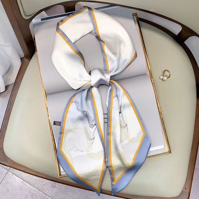 Luxury Design Silk Skinny Head - Women Fashion Necktie 评论和价格