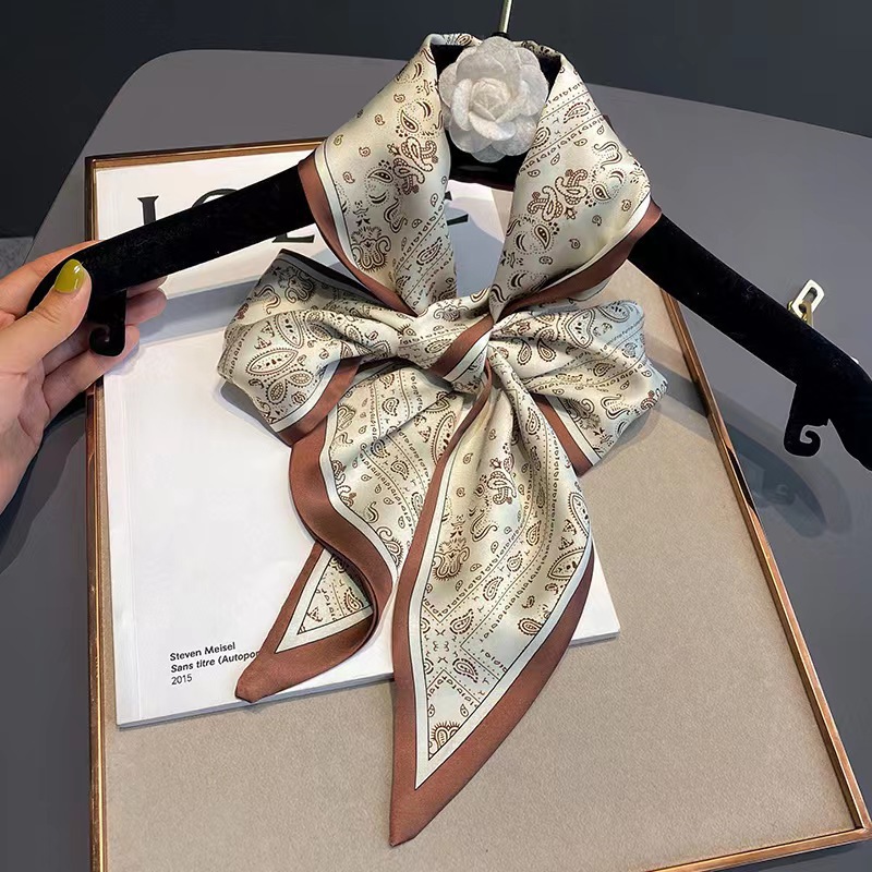 Luxury Design Silk Skinny Head - Women Fashion Necktie 评论和价格