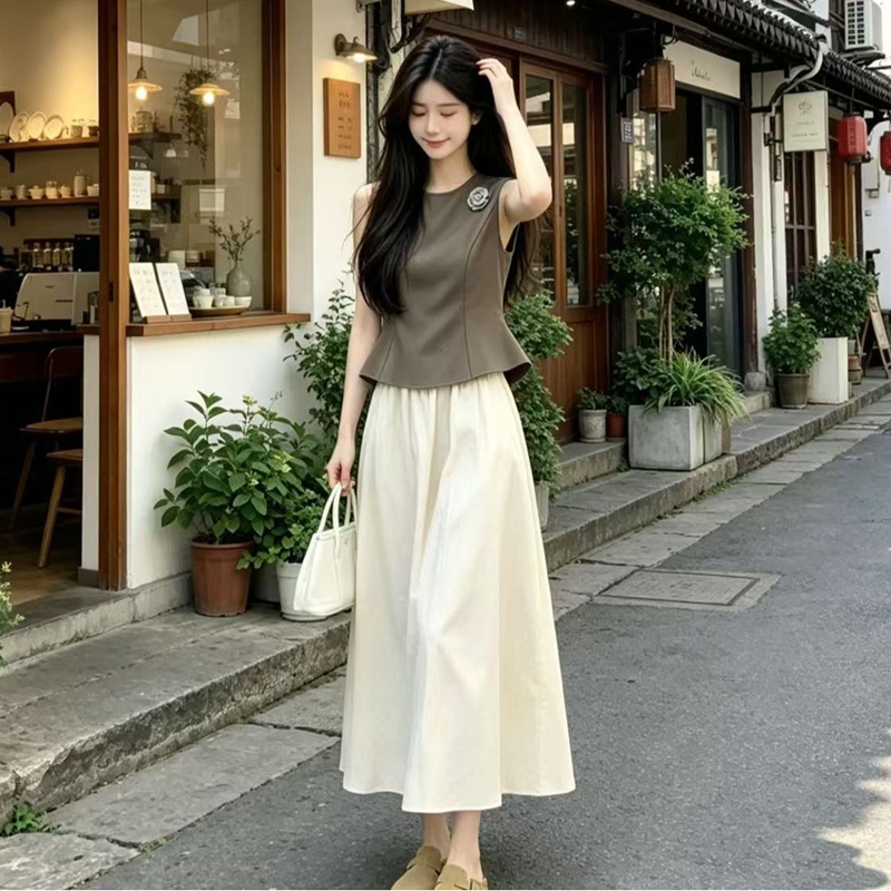 2026 Summer Gentle Flower Wais - Women'S Fashion Vest Tops 评论和价格