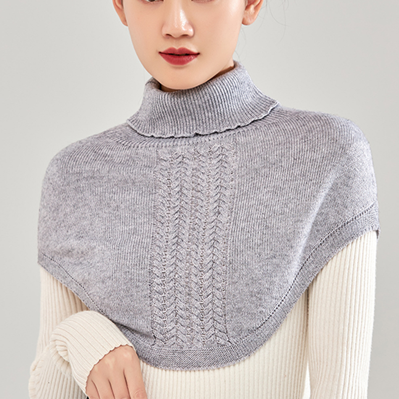 Women Wool Knitted Ring Scarf  - Women'S Fashion Korea 评论和价格