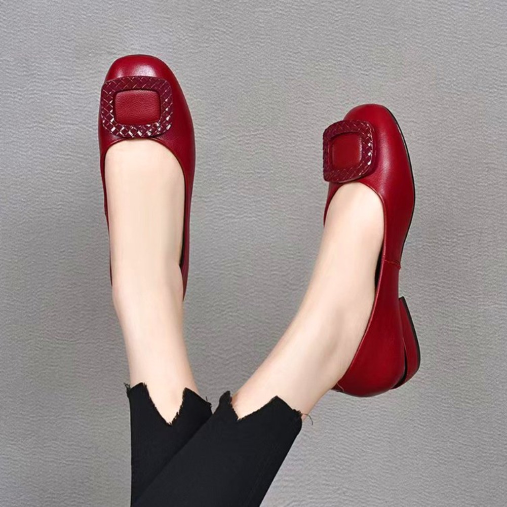 Soft Leather Cow Tendon Soft S - Women'S Fashion Shoes 评论和价格