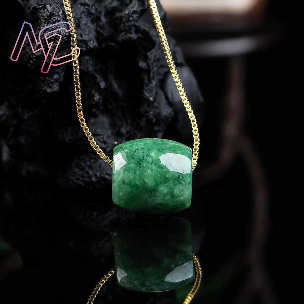 Natural Real Jade Bead Pendant - Women'S Fashion Jewellery 评论和价格
