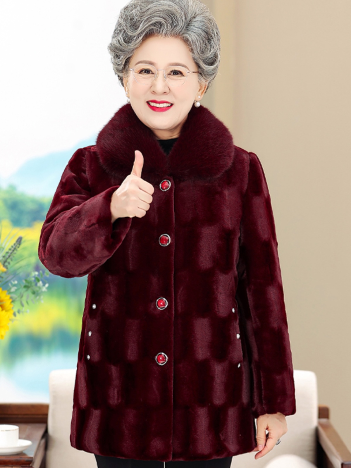 Thickened Middle-Length Mink V - Women Fashion Over The Years 评论和价格